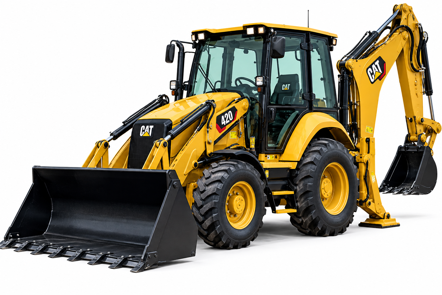 70–74 HP Backhoe Loader